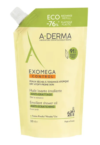 EXOMEGA Control Olio Lavante Emolliente - Ricarica 500ml